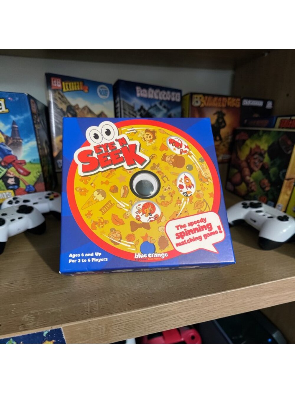 Blue Orange Eye N Seek Family Board Game Ages 6+ Complete